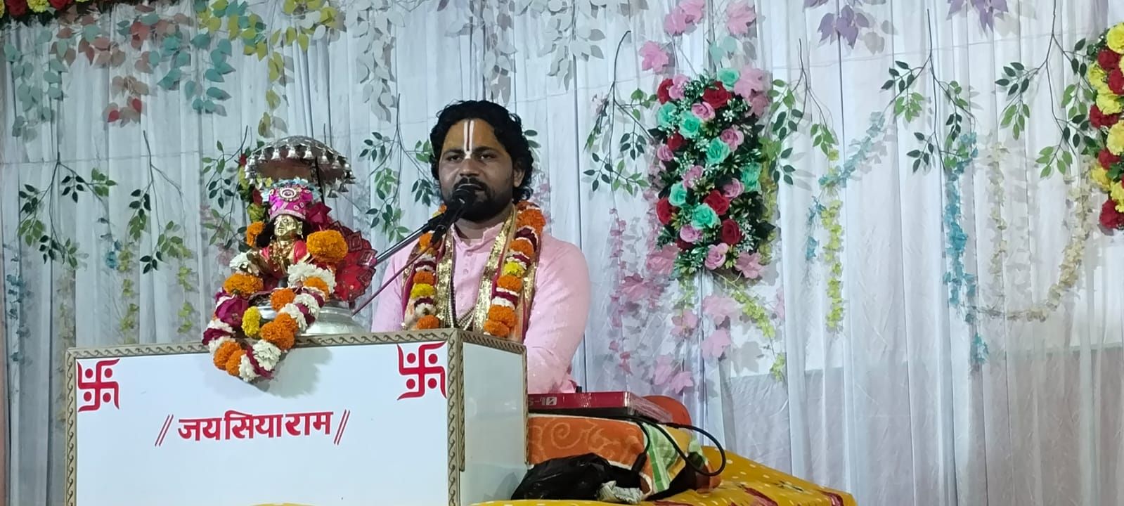 दक्ष यज्ञ एवं सती चरित्र प्रसंग का हुआ मार्मिक वर्णन, श्रद्धालु गहन भक्ति और भावनाओं में डूबे 