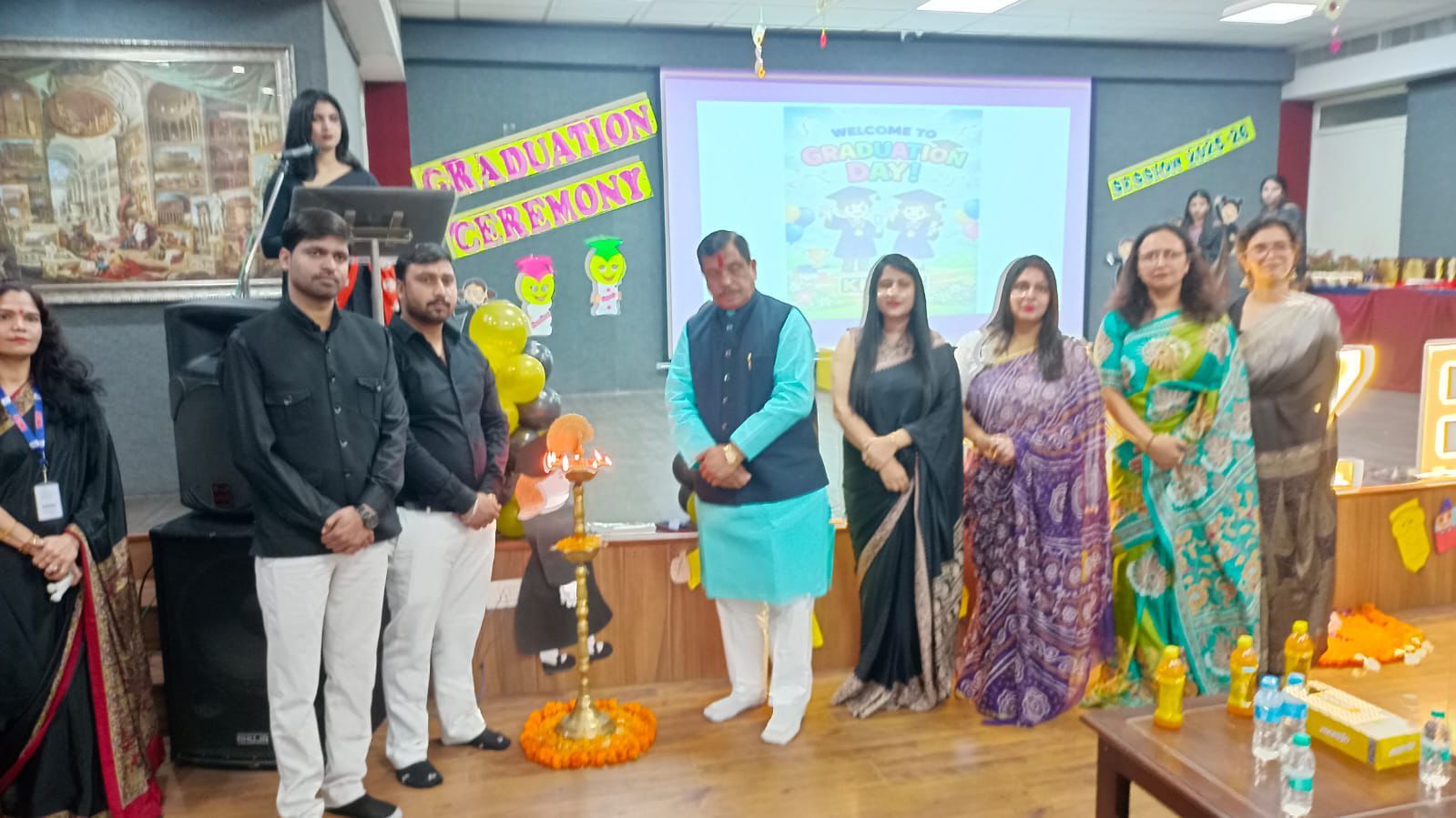 किड्ज़ी स्कूल, चिरंजीव विहार ने नन्हे-मुन्नों के दीक्षांत समारोह को बड़े उत्साह और मूल्यों के साथ मनाया