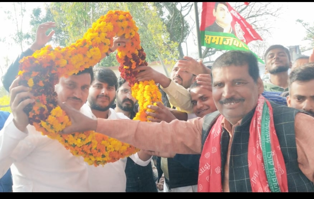आज कर्नलगंज विधानसभा में सपा का जोरदार प्रचार अभियान लोगों ने उनको जीतने का आशीर्वाद दिया