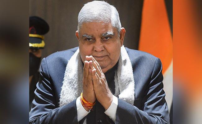 NDA के उम्मीदवार जगदीप धनखड़ देश के अगले उपराष्ट्रपति।