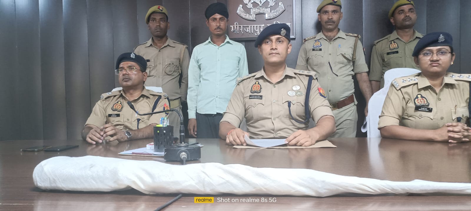 जिगना पुलिस द्वारा शादी समारोह के दौरान आर्केस्ट्रा में फायरिंग के वायरल वीडियो से संबन्धित अभियुक्त गिरफ्तार