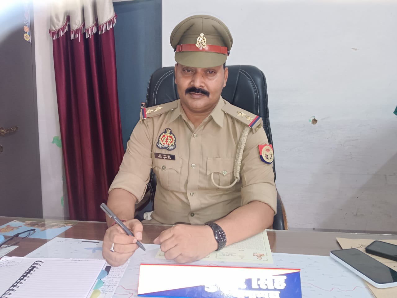 मिर्जापुर क्राईम ब्रांच प्रभारी इंस्पेक्टर संजय सिंह को थानाध्यक्ष लालगंज बनाया गया...