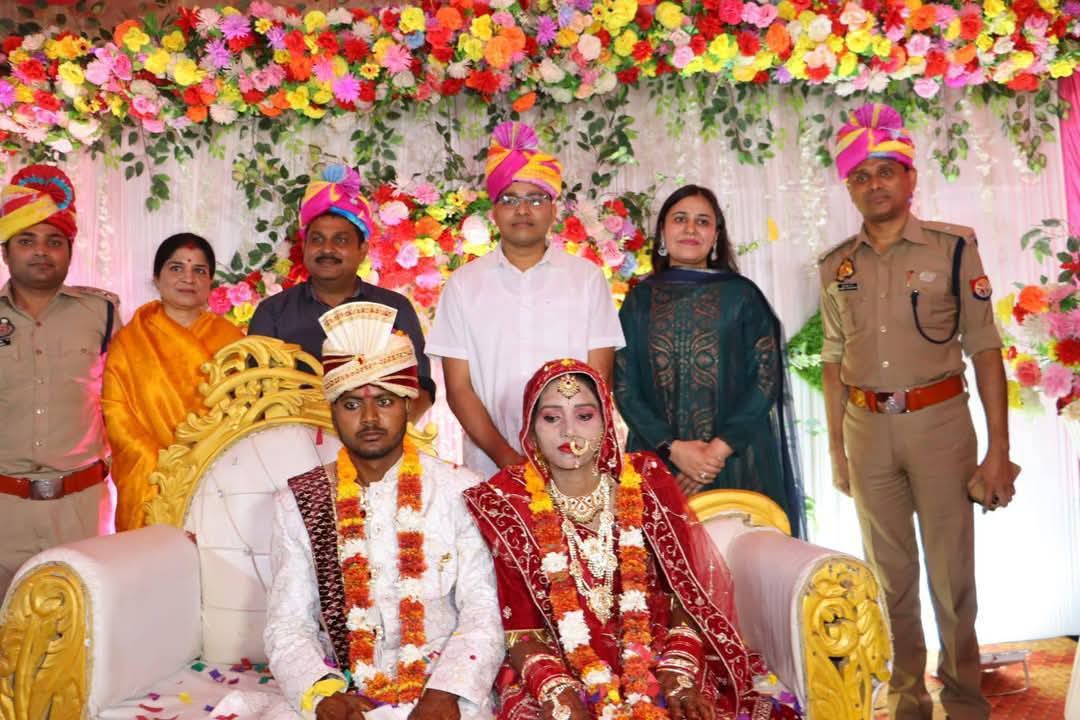 गोंडा : भाई की हत्या से रुकी शादी में गोंडा पुलिस बनी सहारा, एसपी दंपती ने निभाया अभिभावक का फर्ज