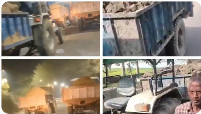 गोंडा : दिन-दहाड़े अवैध मिट्टी खनन, पुलिस–खनन विभाग की चुप्पी से माफिया बेखौफ